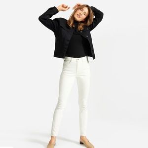 Everlane | High Rise Skinny Jean, Bone